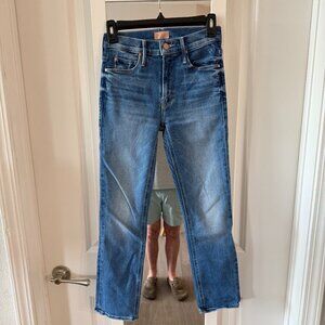 MOTHER Women's Straight Leg Jeans - Blue